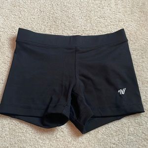 Varsity spandex shorts